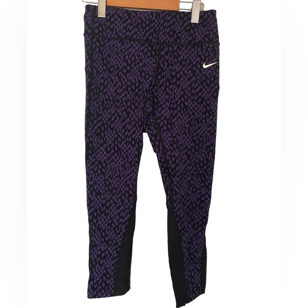 Nike dri-fit purple activewear leggings